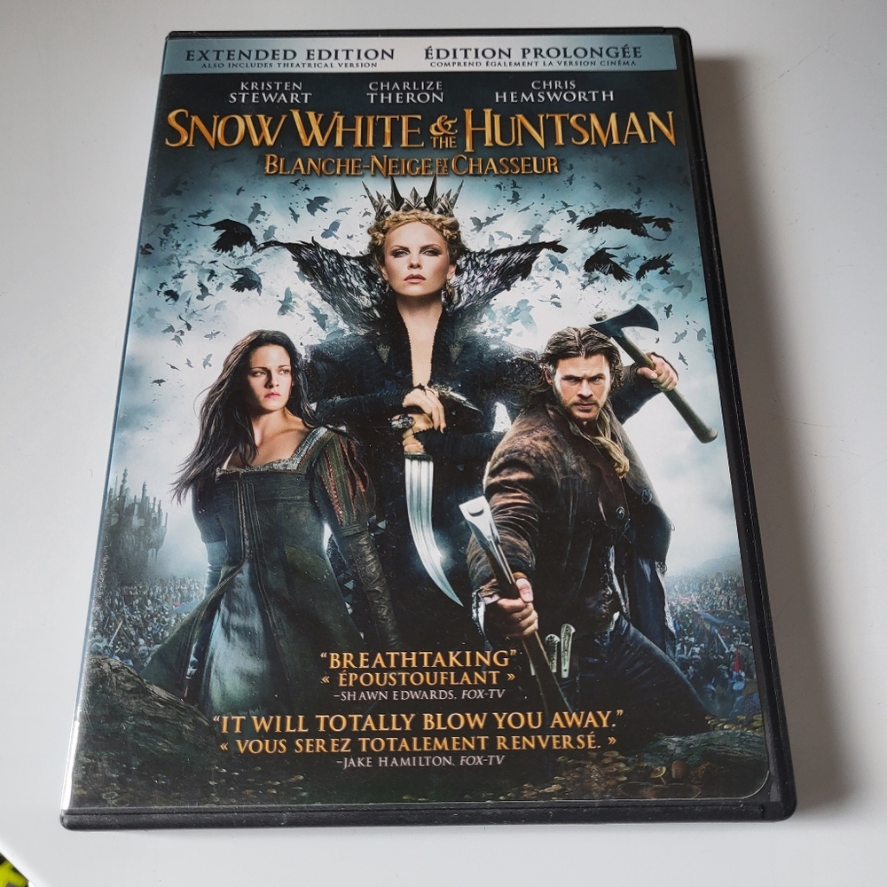 Snow White and the Huntsman on DVD
